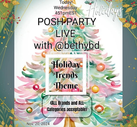 @bethybd Posh Party LIVE "Like" For Notices - Picture 4 of 12